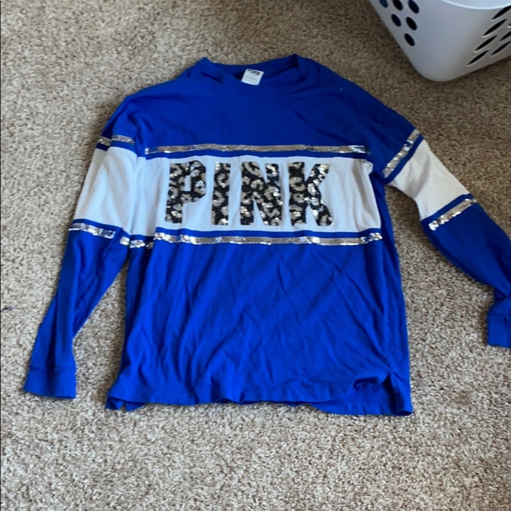 Royal blue shirt